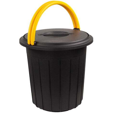 giostyle GIòSTYLE 16 Poubelle Jaune 16L
