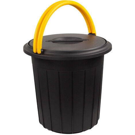Giostyle Style pattu bidone 25 litres jaune poubelle