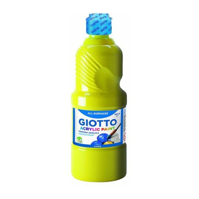 Image of Tempera acrilica giotto 500 ml. giallo 02 x1