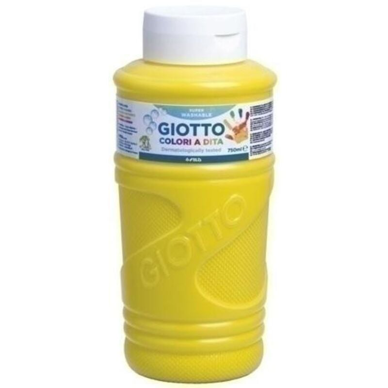 

Giotto pintura de dedos de 750 ml color amarillo