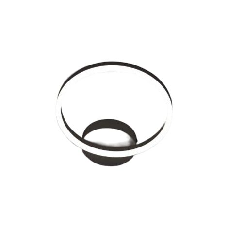 GIOTTO plafonnier LED moderne 18W noir 3508-21-101 Fabas Luce