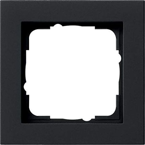 GIRA 021109 CADRE DE FINITION 1 X E2 NOIR MAT
