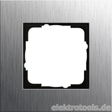 GIRA 0211219. Produktfarbe: Edelstahl, Design: Schraubenlos. Breite: 95 mm, Höhe: 95 mm, Dicke: 9,85 mm (0211219)