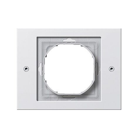 GIRA 021166 CADRE DE FINITION 1 POSTE TX44 (WG UP) BLANC