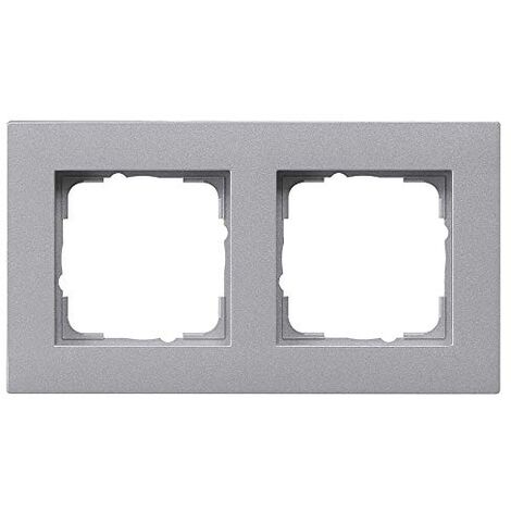 GIRA 0212255 E2 CADRE DE FINITION, ARGENT