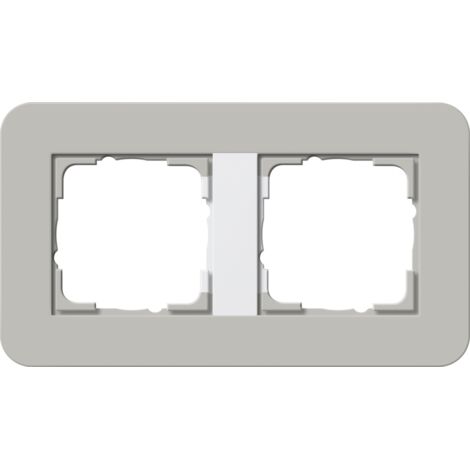 GIRA 0212412. Produktfarbe: Grau, Weiß, Markenkompatibilität: GIRA, Oberflächentyp: Glänzend (0212412)
