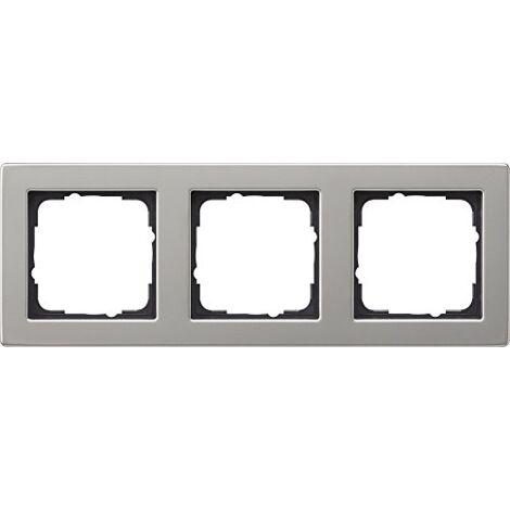 GIRA 021333 E2 CADRE DE FINITION, ARGENT