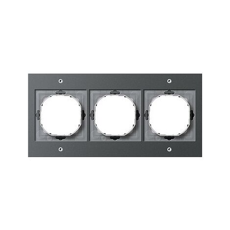 GIRA 021367 CADRE DE FINITION 3 POSTES TX44 (WG UP) ANTHRACITE