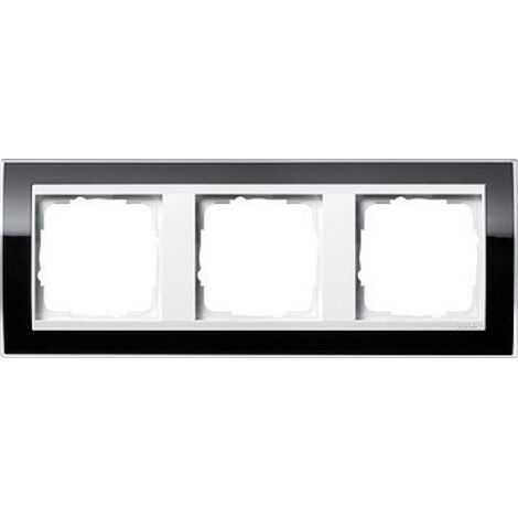 GIRA 0213733, MASCHERINA PER PRESE, 3 MODULI