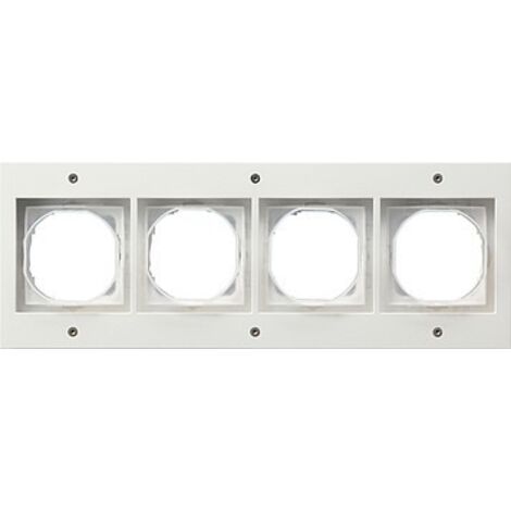 GIRA 021466 TX44 TELAIO DI FINITURA 4 VIE (WG UP) BIANCO