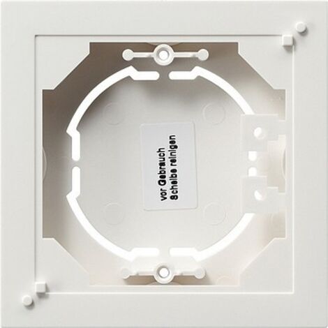 GIRA 021929 CUSTODIA PER MONTAGGIO DA SUPERFICIE, ALTEZZA BASSA MOD LE E2 BIANCO