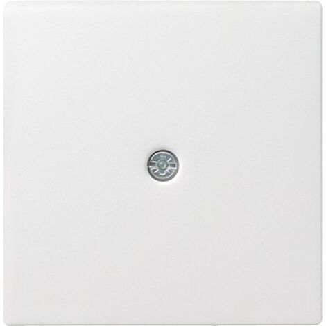 GIRA 027427 PLACCA PER COLLEGAMENTO A CAVO E PRESA DI COLLEGAMENTO DEL SISTEMA DI COMUNICAZIONE TL 55 BIANCO OPALE