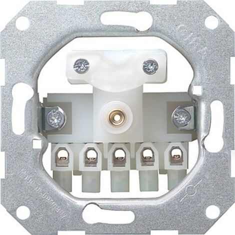 GIRA 040000 MODULE BRANCHEMENT DE CORDON AVEC BARRETTE DE CONNEXION PENTAPOLAIRE