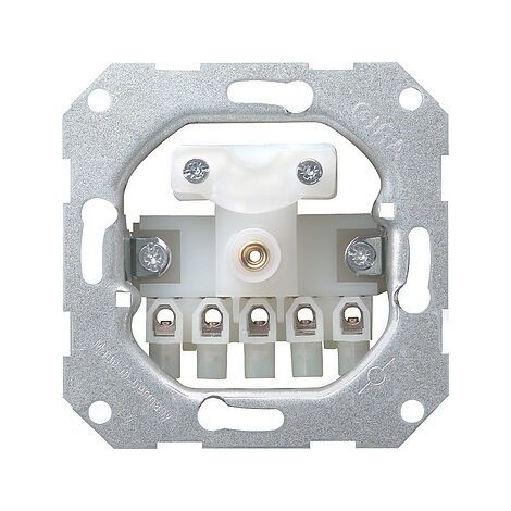 GIRA 040000 MODULE BRANCHEMENT DE CORDON AVEC BARRETTE DE CONNEXION PENTAPOLAIRE