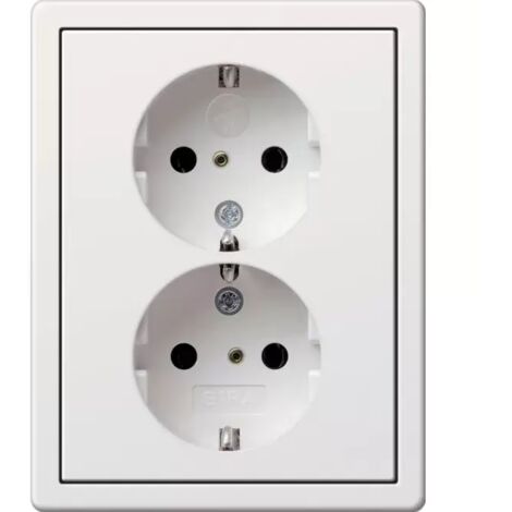 GIRA 0783112 DOPPEL-SCHUKO KS FL CHENSCHALTER REINWEI