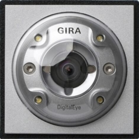 GIRA 126565 CAMERA COLOR RA PER POSTI ESTERNI COLOR ALLUMINIO