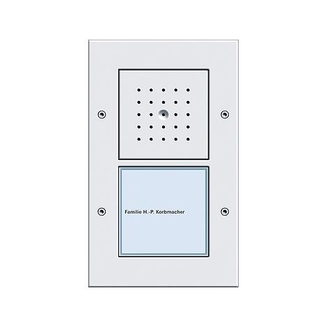 GIRA 126666 TÜRSTATION AP 1FACH TÜRKOMMUNIKATION REINWEIß