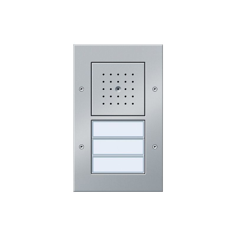Gira 126765 Interphone Vidéo Ap 3 Boutons Aluminium
