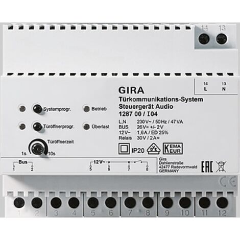 GIRA 128700 ALIMENTATION POUR INTERPHONE