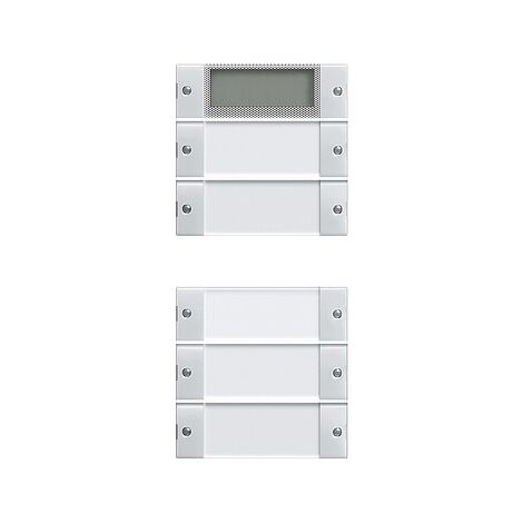 GIRA 214503 WIPPENSET 5FACH PLUS BSF SYSTEM 55 KLAR/REINWEIß