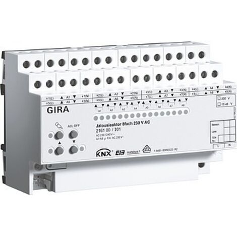 Gira 216100 Attuatore per tapparelle controllo avvolgibili KNX