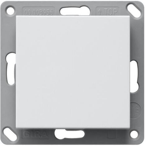GIRA 246103 BT SYSTEM 55 ÉMETTEUR MURAL 1 PRISE BLANC BRILLANT