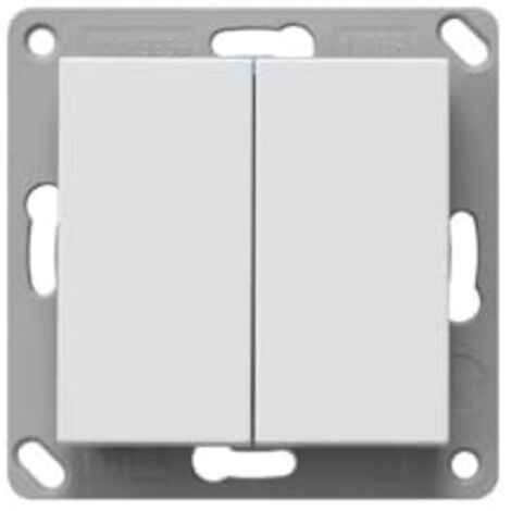 GIRA 246203 BT WANDSENDER 2FACH SYSTEM 55, REINWEISS GLÄNZEND