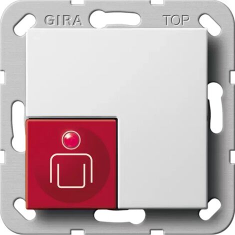 GIRA 290003 Ruftaster System 55 Reinweiß-'1023179'