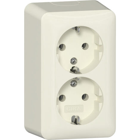 Gira 2fSCHUKO-Steckd.+Montagep. 478013
