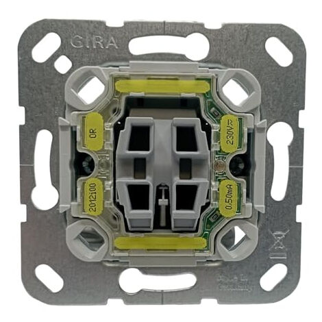 GIRA 313600 INTERRUPTEUR VA-ET-VIENT DE CONTRÔLE 2 VOIES IP20