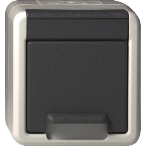 GIRA 444030 SCHUKO KD WG AP Grau (444030)