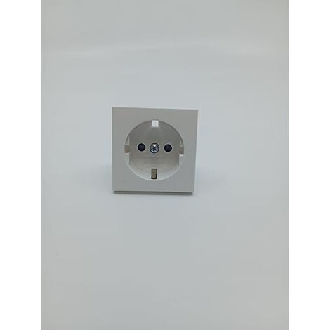GIRA 492127 CACHE POUR PRISE DE COURANT BLANC PUR