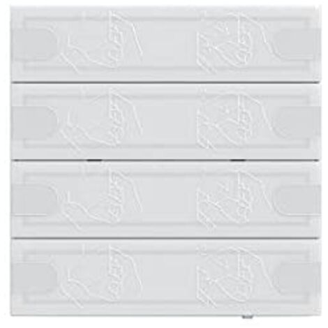 GIRA 5004003 SENSORE DEL GUSTO KNX 4 KOMFORT 4FACH, WEI