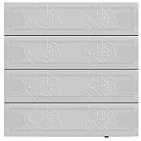 GIRA 5004028 KNX TASTSENSOR 4 KOMFORT 4FACH, ANTRACITE