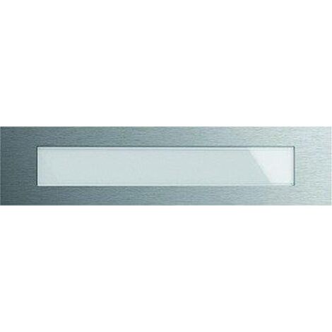 GIRA 5547920 BOUTON D'APPEL BSF SYSTÈME 106 EN ACIER INOXYDABLE