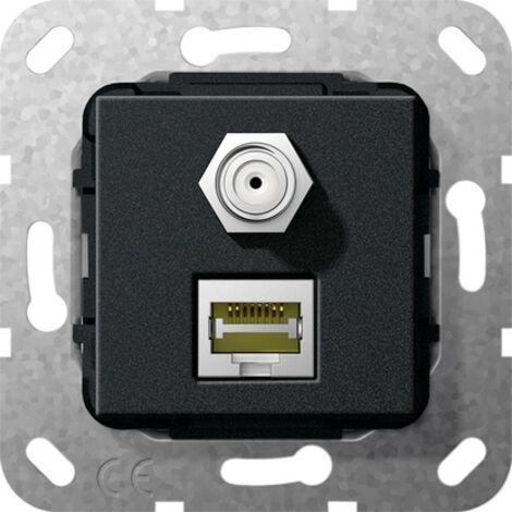 GIRA 569710 PRESA RJ-45 NERA