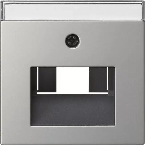 Gira Abd. BSF UAE/IAE + Netzwerk System 55 Edelstahl 0284600