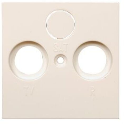 Gira Abd. Enchufe de antena coaxial System 55 Blanco puro [086903], 0869 03