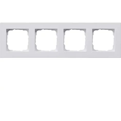 Gira Abdeckrahmen 0214295 4fach flach E2 reinweiss 0214295