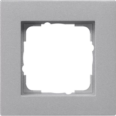 Gira Abdeckrahmen 1f flach Gira E2 F Alu 0211255