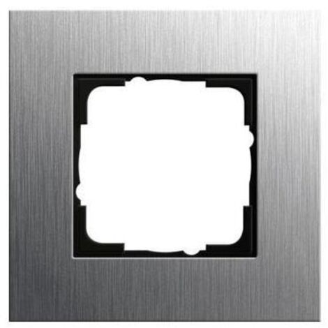 Gira Abdeckrahmen 1fach edelstahl 0211219
