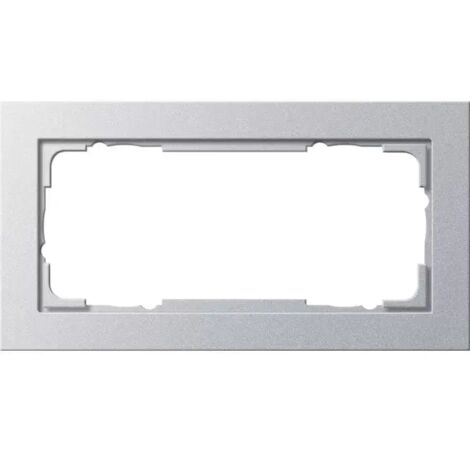 Gira Abdeckrahmen 2f alu E2 100225