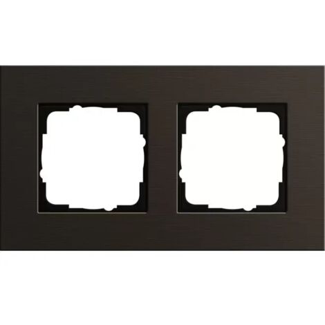 Gira Abdeckrahmen 2f Gira Esprit Alum.Braun(elox.) 0212127