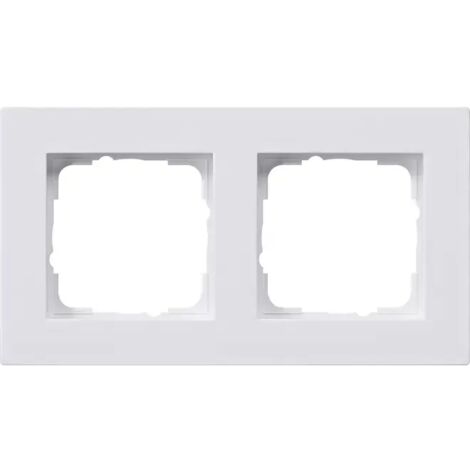 Gira Abdeckrahmen 2fach rws 0212225