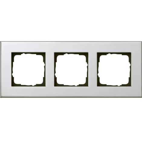 Gira Abdeckrahmen 3f Gira Esprit Chrom [021310], 0213 10