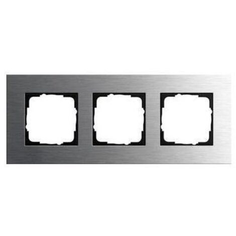 Gira Abdeckrahmen 3f Gira Esprit Edelstahl 0213219