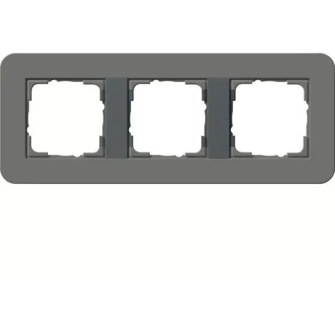 Gira Abdeckrahmen 3fach Dklgrau/Anthrazit 0213423