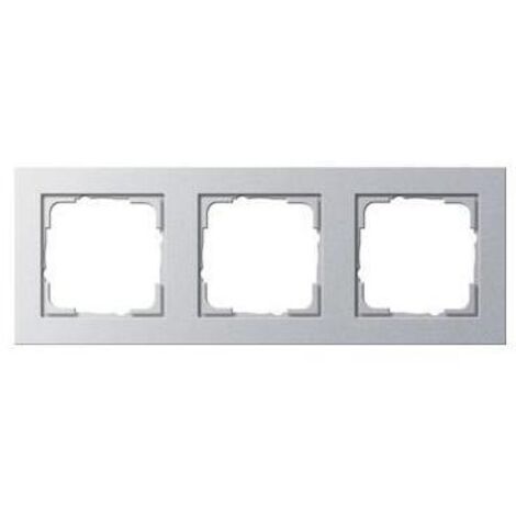 Gira Abdeckrahmen 3f.alu E2 021325