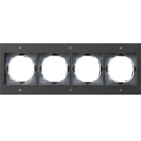 Gira Abdeckrahmen 4f Gira TX44 (WG UP) Anthrazit [021467], 0214 67