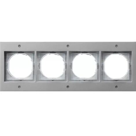 Gira Abdeckrahmen 4f.alu 021465